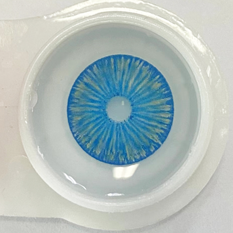 Ksseye New York Blue lentes de contacto maquillaje en color lentes de contacto