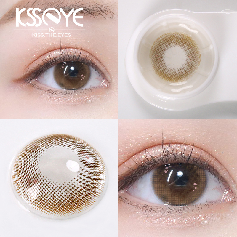 OEM Eye soft natural color lentes de contacto miopes 1 año