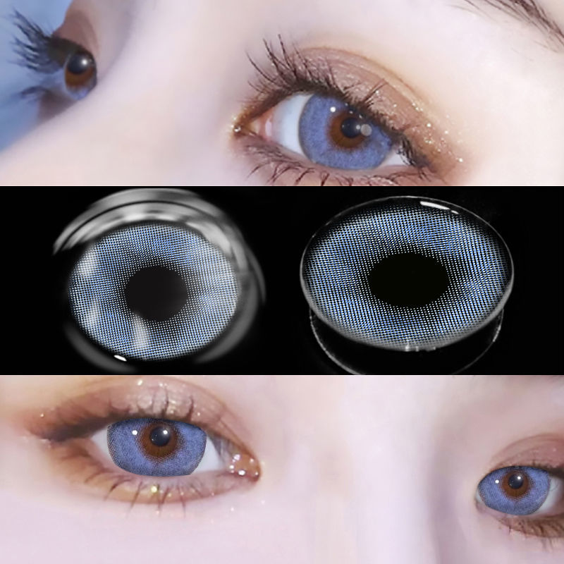Cosméticos lentes de contacto azules para lentes de contacto populares en los ojos color de los ojos